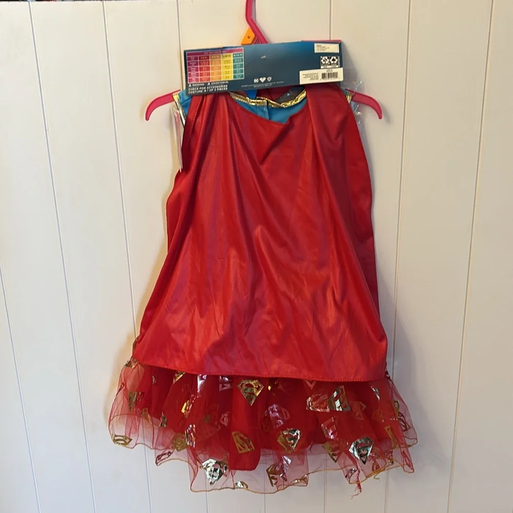 NEW Supergirl Costume! Child  8-10
